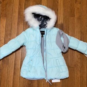Jessica Simpson kids 5/6 winter coat brand new